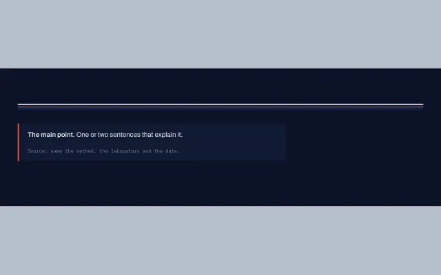 Preview of the Callout section template